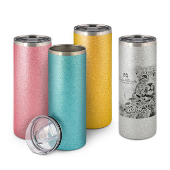 Glitter Thermobecher SPARK